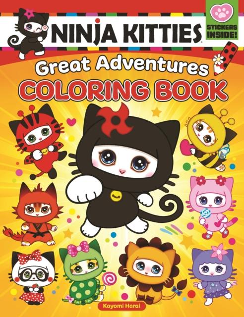 Ninja Kitties Great Adventures Coloring Book Popular Titles Fox Chapel Publishing