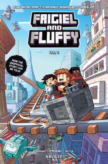 The Minecraft-Inspired Misadventures of Frigiel & Fluffy Vol 4 by Jean-Christophe Derrien Extended Range Ablaze, LLC
