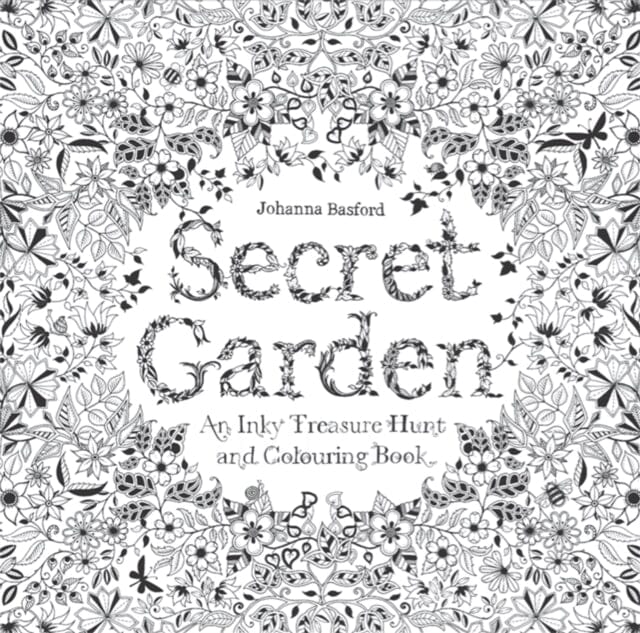 Secret Garden: An Inky Treasure Hunt and Colouring Book by Johanna Basford Extended Range Orion Publishing Co