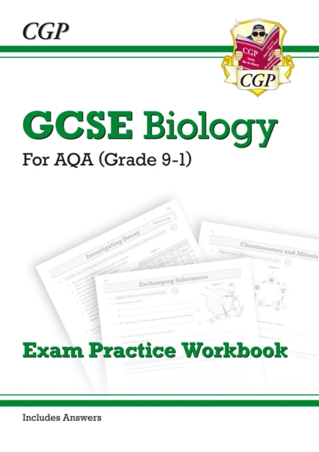 New GCSE Biology AQA Exam Practice Workbook - Higher (includes answers) Extended Range Coordination Group Publications Ltd (CGP)