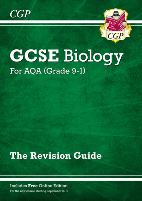 New GCSE Biology AQA Revision Guide - Higher includes Online Edition, Videos & Quizzes Extended Range Coordination Group Publications Ltd (CGP)