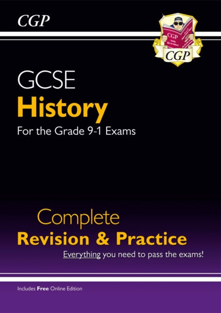 GCSE History Complete Revision & Practice - for the Grade 9-1 Course (with Online Edition) Extended Range Coordination Group Publications Ltd (CGP)