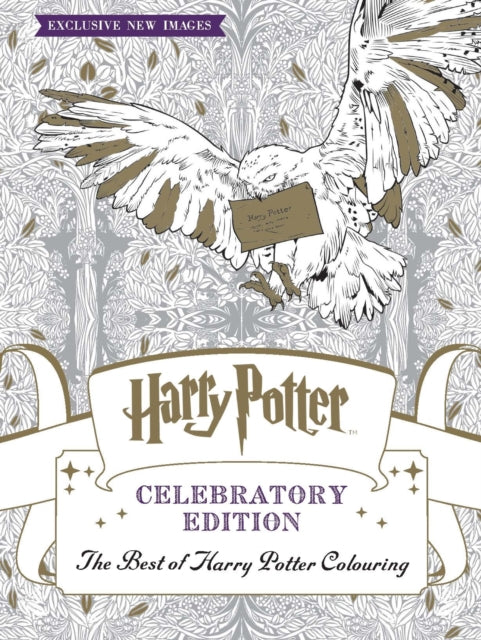 Harry Potter Colouring Book Celebratory Edition Extended Range Bonnier Books Ltd