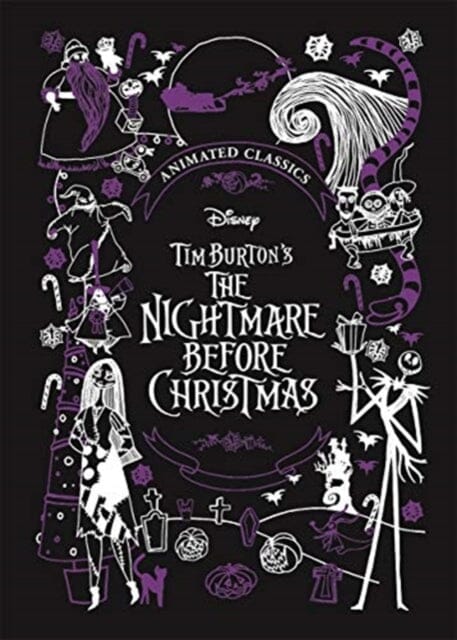 Disney Tim Burton's The Nightmare Before Christmas (Disney Animated Classics) by Sally Morgan Extended Range Bonnier Books Ltd