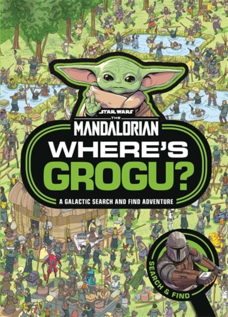 Where's Grogu? : A Star Wars: The Mandalorian Search and Find Activity Book by Walt Disney Extended Range Bonnier Books Ltd