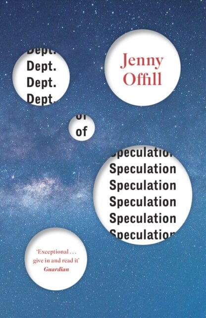 Dept. of Speculation by Jenny (Y) Offill Extended Range Granta Books