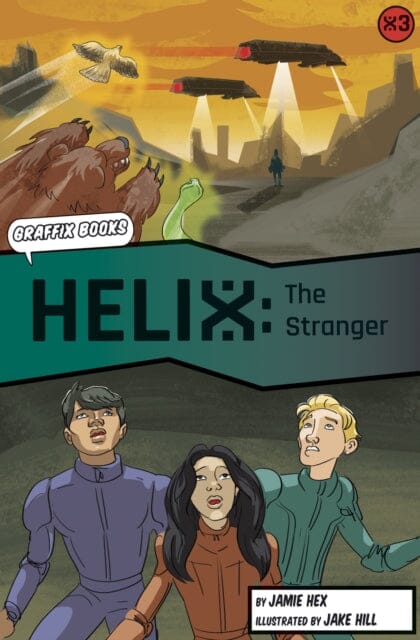 Helix: The Stranger (Graphic Reluctant Reader) by Jamie Hex Extended Range Maverick Arts Publishing