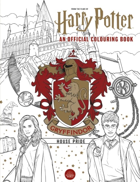 Harry Potter: Gryffindor House Pride The Official Colouring Book by Various Contributors. Extended Range Batsford Ltd