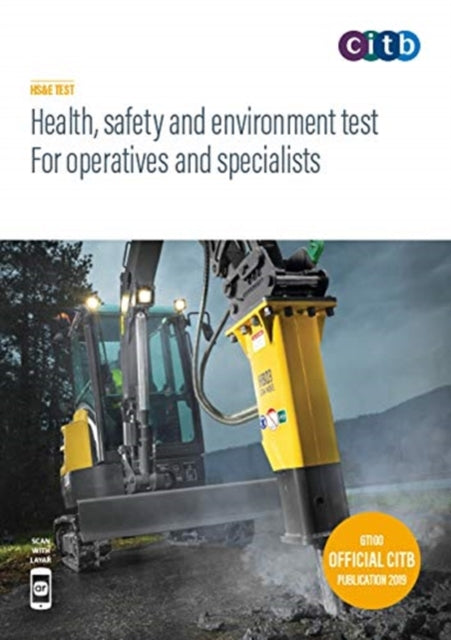 Health, safety and environment test for operatives and specialists: GT100/19 Extended Range Construction Industry Training Board (CITB)