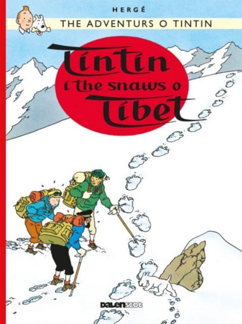 Tintin i the Snaws o Tibet by Susan Herge Extended Range Dalen (Llyfrau) Cyf