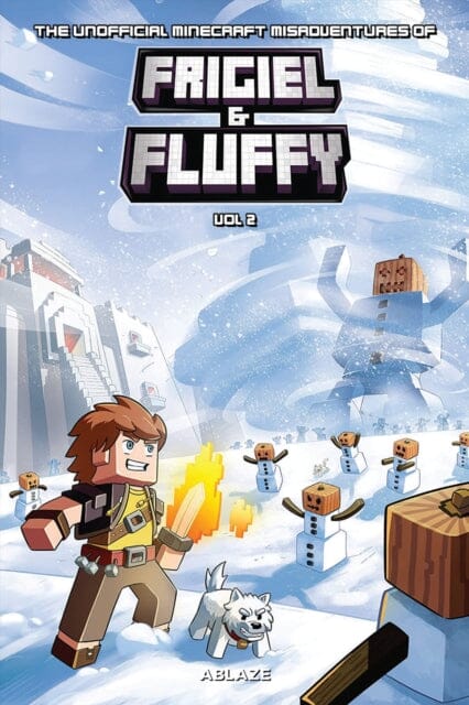 The Minecraft-inspired Misadventures of Frigiel and Fluffy Vol 2 by Jean-Christophe Derrien Extended Range Ablaze, LLC