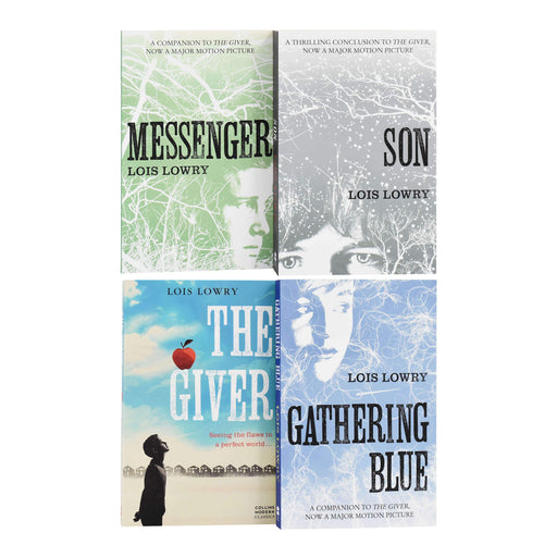 The Giver Quartet Series 4 Books Box Set By Lois Lowry - Young Adults - Paperback Young Adult Harper Collins