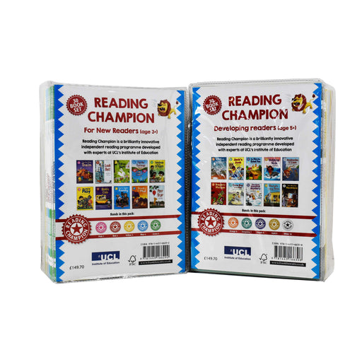 Reading Champions for Beginners and Developing Readers 60 Books Set Level 1 to 10 - Ages 0-7- Paperback 0-5 The Watts Publishing Group