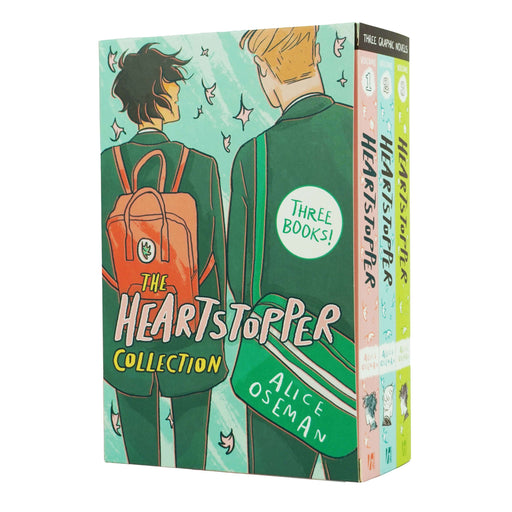 The Heartstopper Collection by Alice Oseman: Books 1-3 Box Set - Ages 12+ - Paperback Graphic Novels Hodder Children’s Books