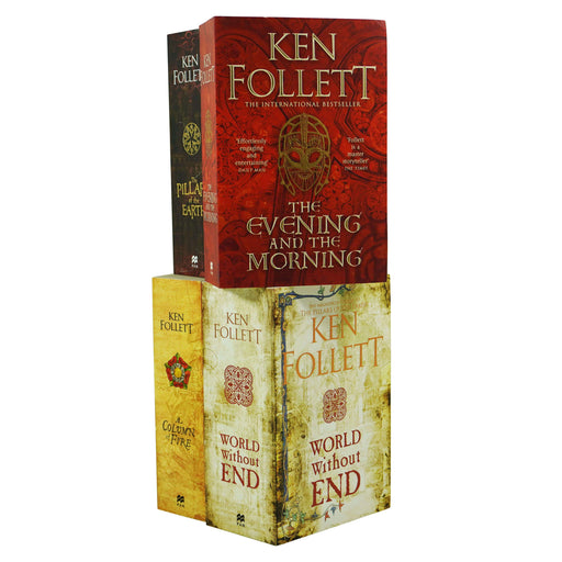 Ken Follett The Pillars Of The Earth 4 Books Set - Young Adult - Paperback Young Adult Pan Macmillan
