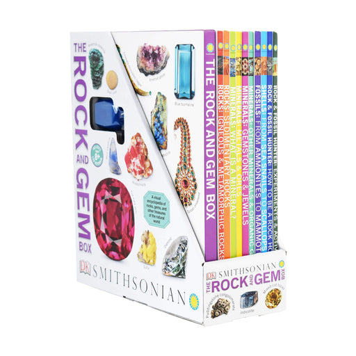 DK The Rock and Gem 10 Books Box by DK - Ages 5-7 - Hardback 5-7 DK
