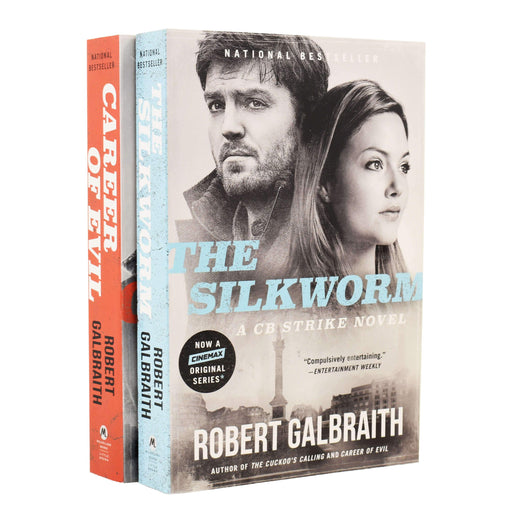 Cormoran Strike Series by Robert Galbraith 2 Books Set (The Silkworm, Career of Evil) - Adult - Paperback Adult Mulholland Books