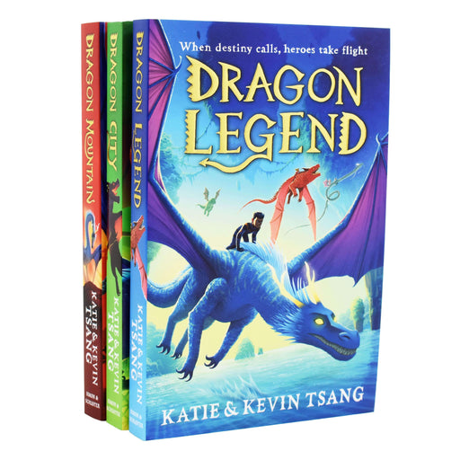 Dragon Realm Series 3 Books Collection Set By Katie Tsang & Kevin Tsang - Ages -9-14 - Paperback 9-14 Simon & Schuster