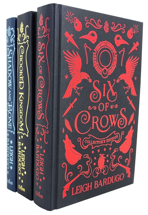 Grishaverse Shadow and Bone & Six of Crows Duology Collector's Edition 3 Books Collection Set by Leigh Bardugo - Age 13 years and up - Hardback Young Adult Orion Children's Books