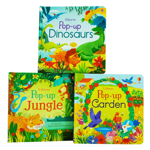 Usborne Pop Up Collection 3 Books Set by Fiona Watt - Ages 0-5 - Board Book 0-5 Usborne Publishing