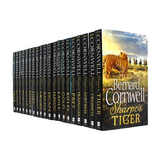 Bernard Cornwell The Sharpe Series 1-20 Books Collection Set - Fiction - Paperback Fiction HarperCollins Publishers