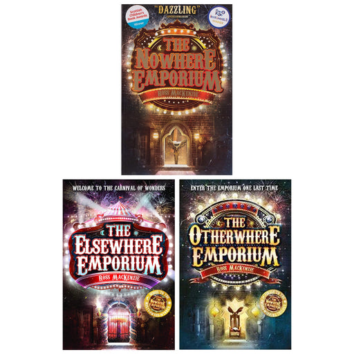 The Nowhere Emporium by Ross MacKenzie 3 Books Collection Set - Age 8-12 - Paperback 9-14 Kelpies