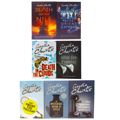Agatha Christie Poirot Series 7 Books Collection Box Set - Fiction - Paperback Fiction HarperCollins Publishers