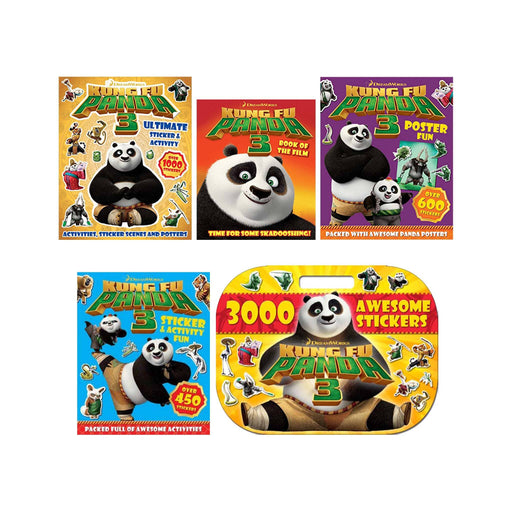 Kung Fu Panda Collection 5 Books Set - Ages 3 + - Paperback/Hardback 0-5 Igloo Books