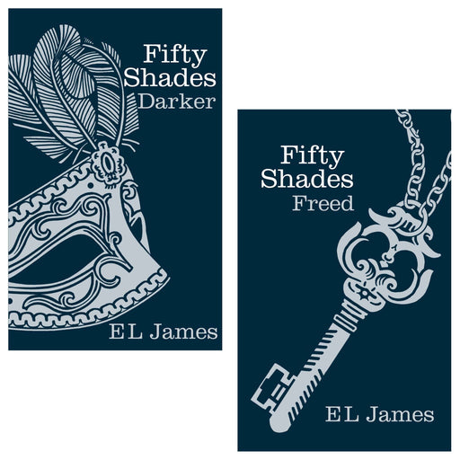 Fifty Shades Series by E L James 2 Books Collection Set - Fiction - Hardback Fiction Century