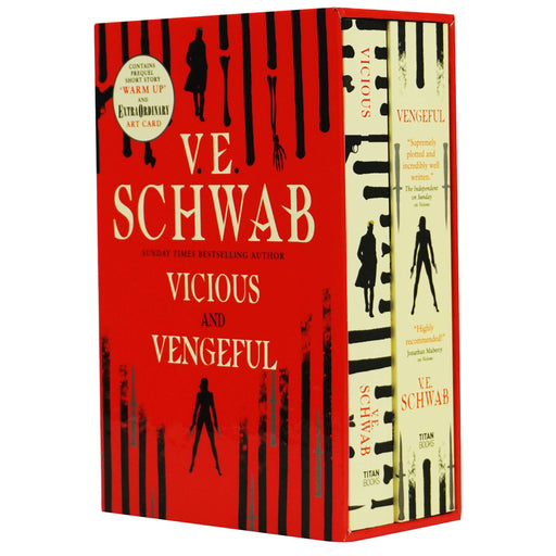 Vicious and Vengeful Slipcase by V.E Schwab 2 Books Collection Set - Fiction - Paperback Fiction Titan Books Ltd