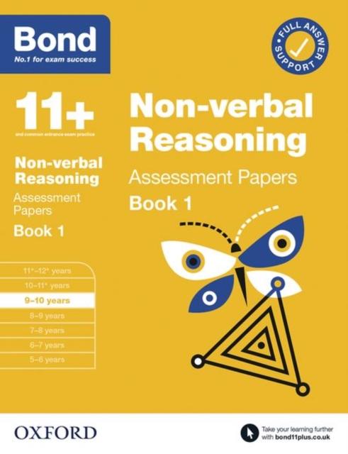 Bond 11+: Bond 11+ Non Verbal Reasoning Assessment Papers 9-10 years Book 1 Popular Titles Oxford University Press