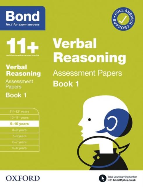 Bond 11+: Bond 11+ Verbal Reasoning Assessment Papers 9-10 years Book 1 Popular Titles Oxford University Press
