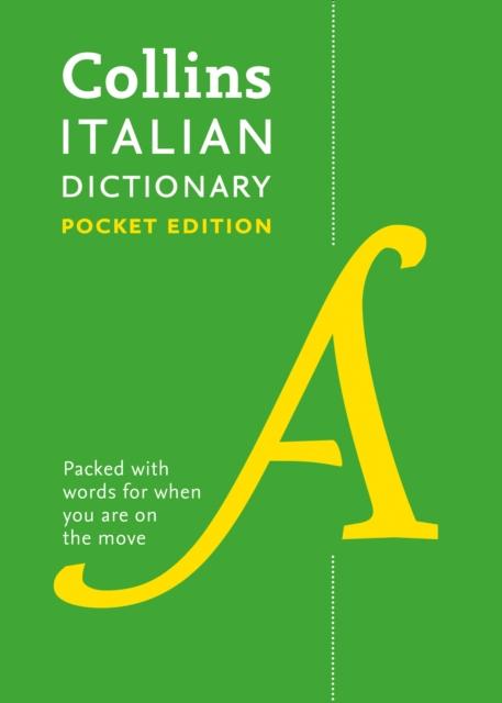 Italian Pocket Dictionary : The Perfect Portable Dictionary Popular Titles HarperCollins Publishers