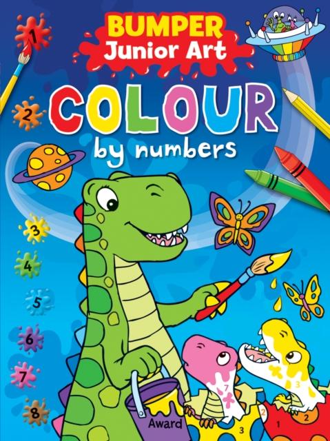 Junior Art Bumper Colour By Numbers Popular Titles Award Publications Ltd
