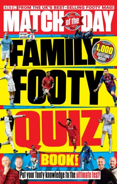 Match of the Day Family Footy Quiz Book Popular Titles Ebury Publishing