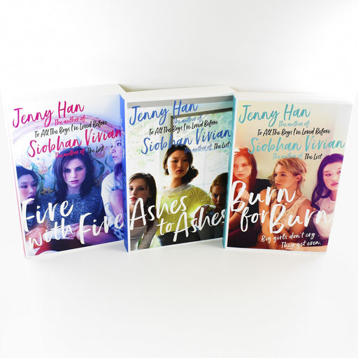 Jenny Han Siobhan Vivian The Burn for Burn Trilogy 3 Books Young Adult Collection Paperback Set Young Adult Simon and Schuster