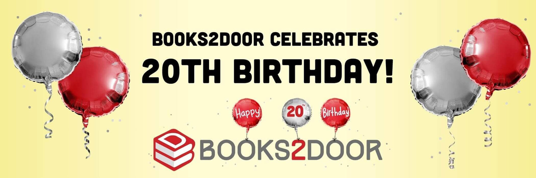 Books2Door Celebrates its 20th Birthday!