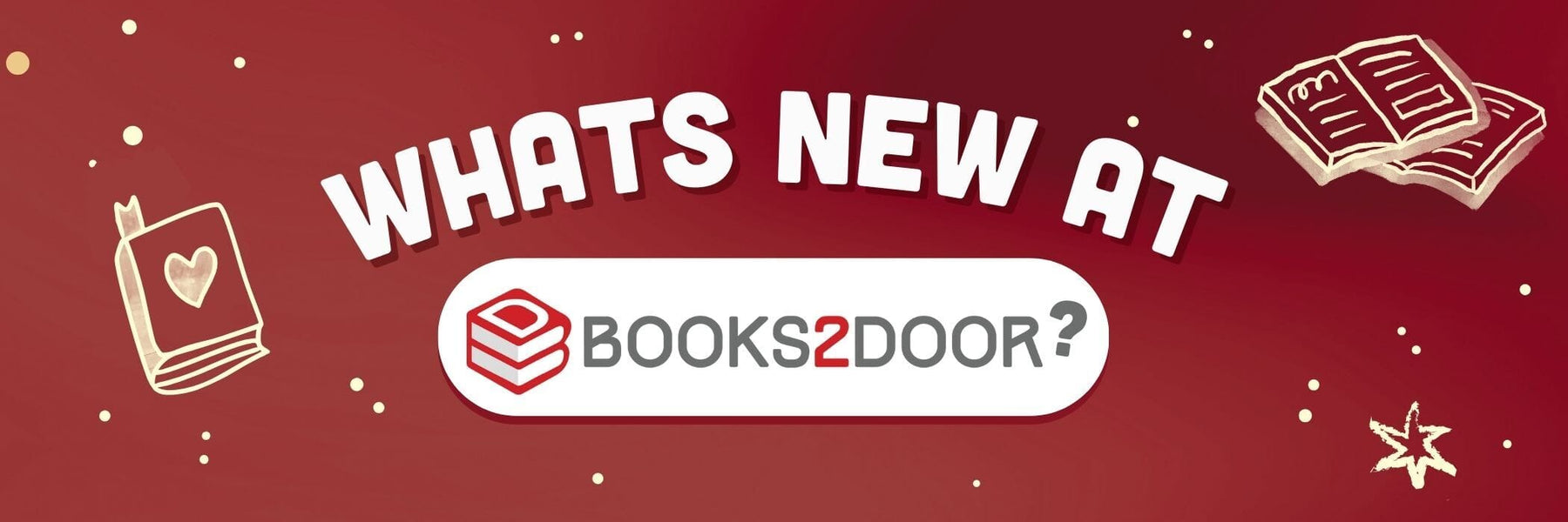 What's new at Books2Door?