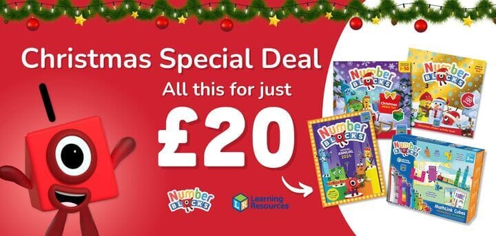 The ULTIMATE Numberblocks Christmas Special Deal at Books2Door!