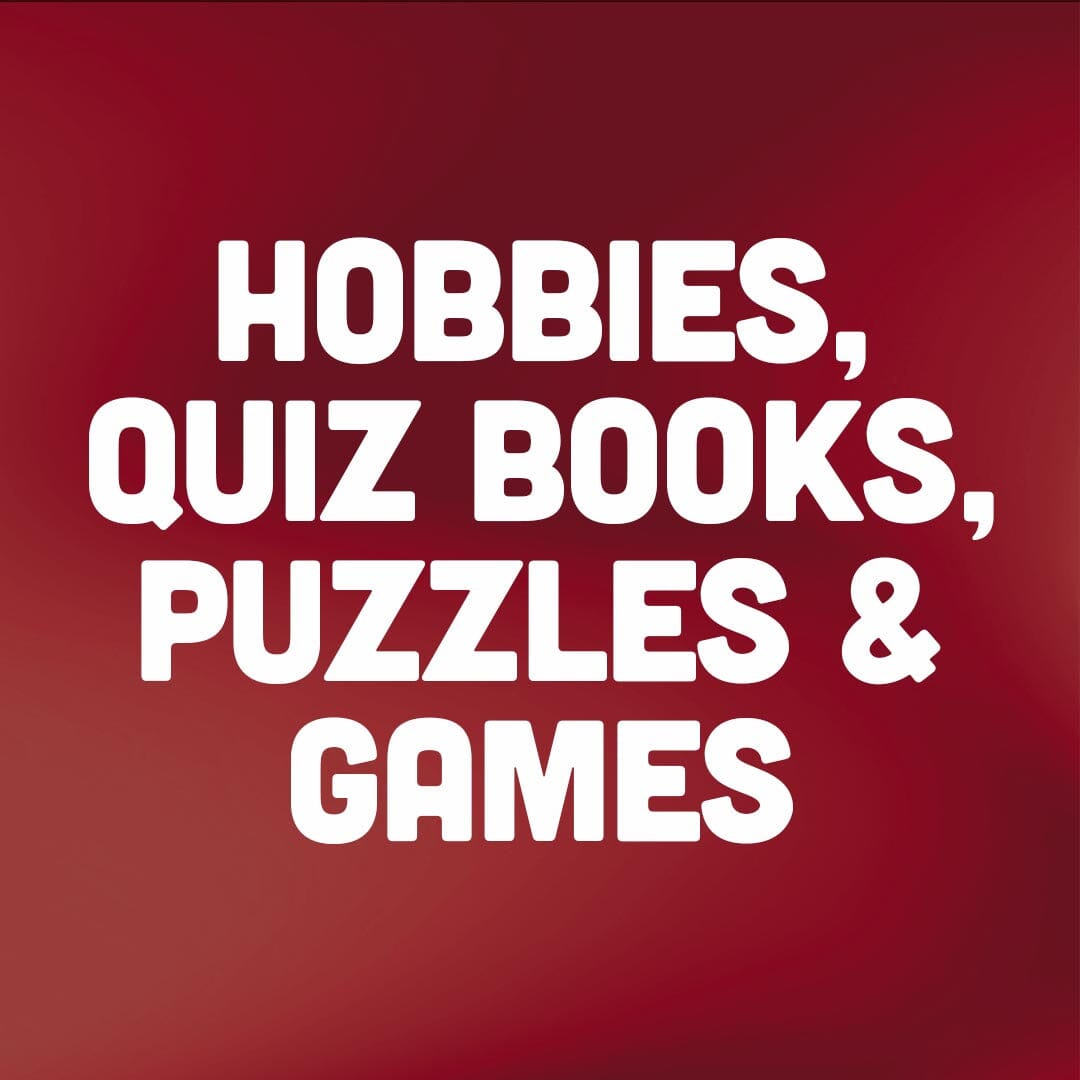 Hobbies, Quiz Books, Puzzles & Games