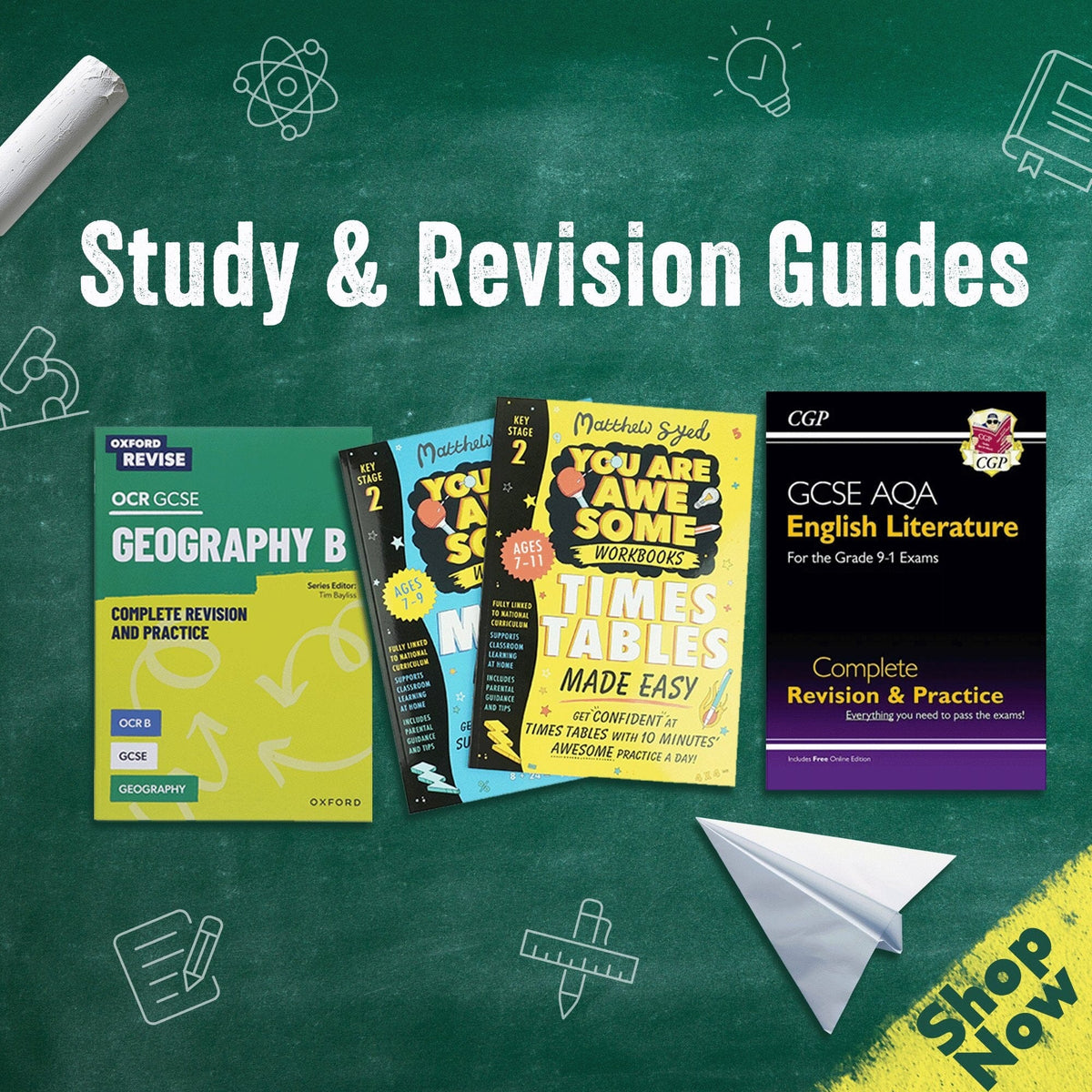 GCSE 9-1 Geography AQA Complete Revision & Practice Book By CGP - Used, Good Condition
