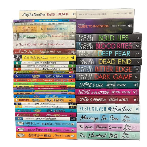 JOBLOT NUMBER 006: 45 Fiction/Children's Mix Books Collection - Paperback - T PT Books2Door