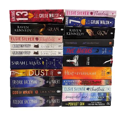 Damaged JOBLOT NUMBER 26 : 20 Fiction/Children's Mix Books Collection - Paperback - T 10 Books2Door