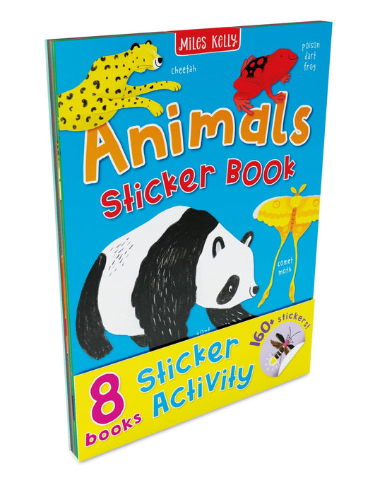 Sticker Activity Books By Miles Kelly 8 Books Collection Set - Ages 3+ - Paperback 0-5 Miles Kelly Publishing Ltd