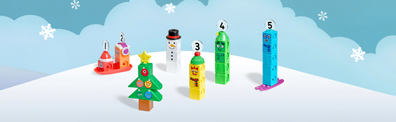Learning Resources: Numberblocks MathLink Cubes Advent Calendar - Ages 3+ - Educational Toy