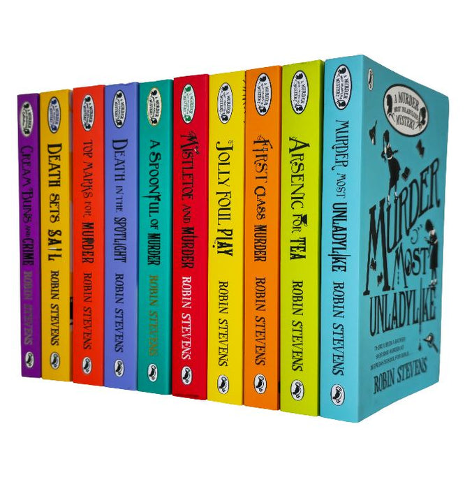 A Murder Most Unladylike By Robin Stevens 10 Books Collection Set - Ages 9+ - Paperback 9-14 Penguin