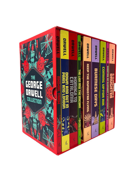 Damaged - The George Orwell Complete 9 Books Collection Set - Fiction - Paperback - T 55 Fiction Cherry Stone Publishing