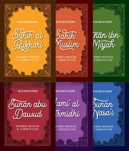 40 Hadith Collection By Shahrul Hussain & Zahed Fettah 6 Books Collection Set - Non Fiction - Paperback Non-Fiction Kube Publishing