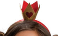 Disney Alice in Wonderland Queen of Hearts Fancy Dress for Kids: Official Disney by Disguise: Includes Iconic Queen of Hearts Dress and Crown Headband 3-5 Disguise