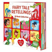 Fairytale Retellings 10 Picture Books Collection Box Set By Red - Ages 7-9 - Paperback (Includes 10 Free Audiobook!) 7-9 Sweet Cherry Publishing